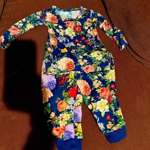 Posh peanut floral set 6 plus months